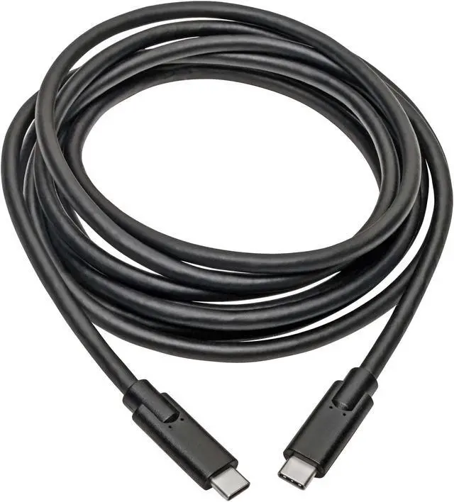 Alt view image 6 of 15 - Tripp Lite USB C to USB Type C Cable 3.1 Gen 1 5 Gbps 3A Rating M/M 10ft U420010