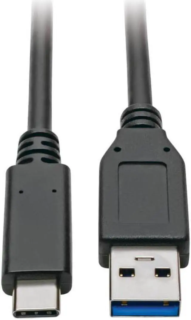 Alt view image 7 of 13 - TRIPP LITE U428-C03-G2 USB C TO USB-A CABLE 3.1 10GBPS USB-IF CERT USB TYPE C M/M 3FT