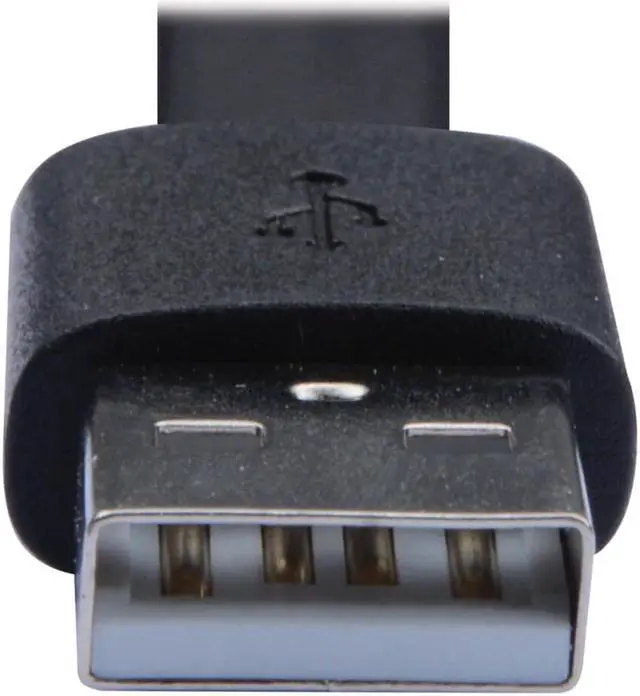 Alt view image 7 of 12 - Tripp Lite USB-A to USB-C Flat Cable (M/M) Black 3 ft. (0.9 m)