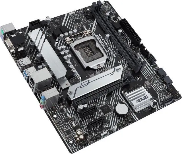 Alt view image 4 of 9 - ASUS PRIME H510M-A LGA 1200 Intel H510 SATA 6Gb/s Micro ATX Intel Motherboard