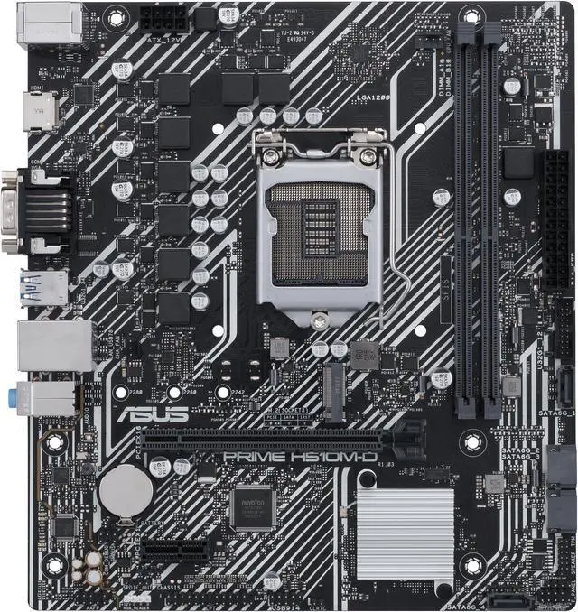Main image of ASUS PRIME H510M-D Intel H510 LGA 1200 Micro ATX DDR4-SDRAM Motherboard