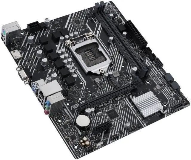 Alt view image 4 of 14 - ASUS PRIME H510M-K Intel H510 LGA 1200 Micro ATX Motherboard
