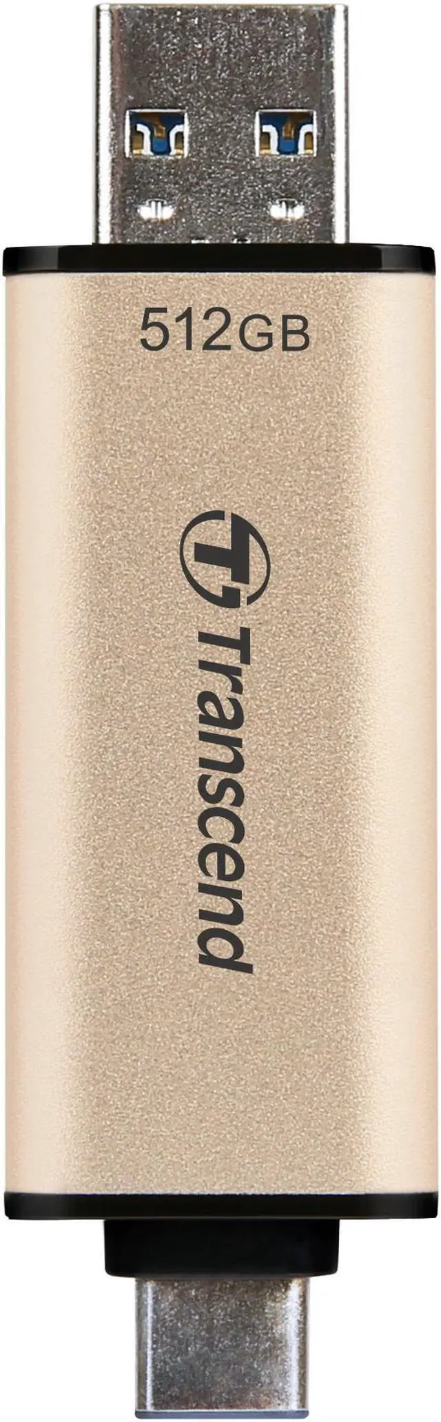 Alt view image 4 of 8 - 512GB Transcend JetFlash 930C 2-In-1 USB3.2 Flash Drive