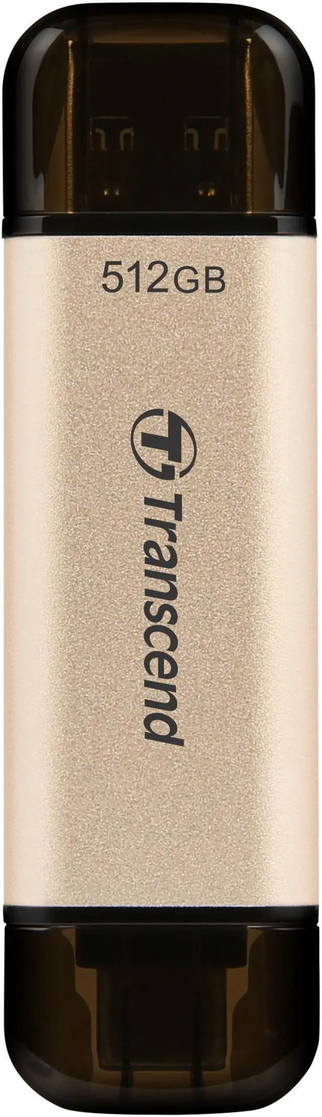 Alt view image 5 of 8 - 512GB Transcend JetFlash 930C 2-In-1 USB3.2 Flash Drive