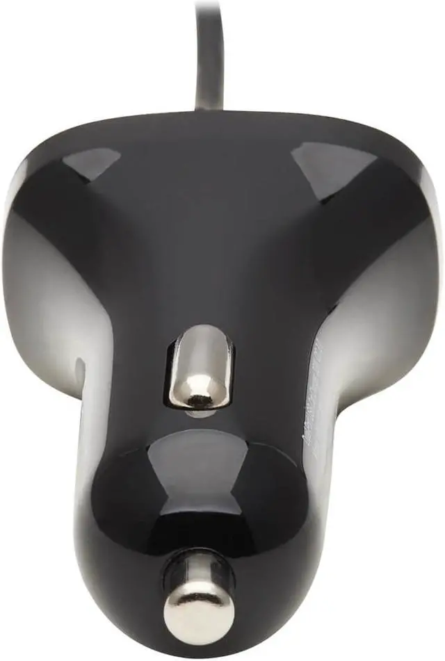 Alt view image 17 of 20 - Tripp Lite U280-C02-30W-C6 Black Dual-Port USB Car Charger with 30W Charging - USB-C (18W) QC 3.0, USB-A (12W), Coiled 6 ft.