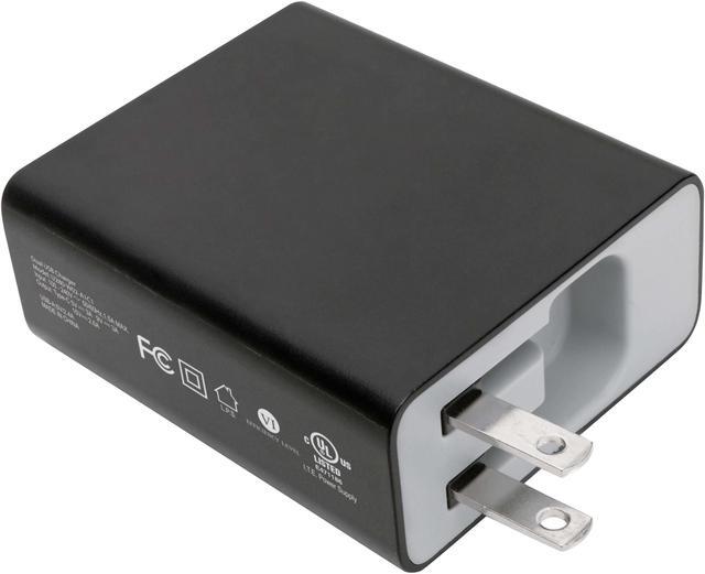 Alt view image 12 of 18 - USB WALL CHARGER DUAL PORT USB TYPE C & USB TYPE A W PD CHARGING