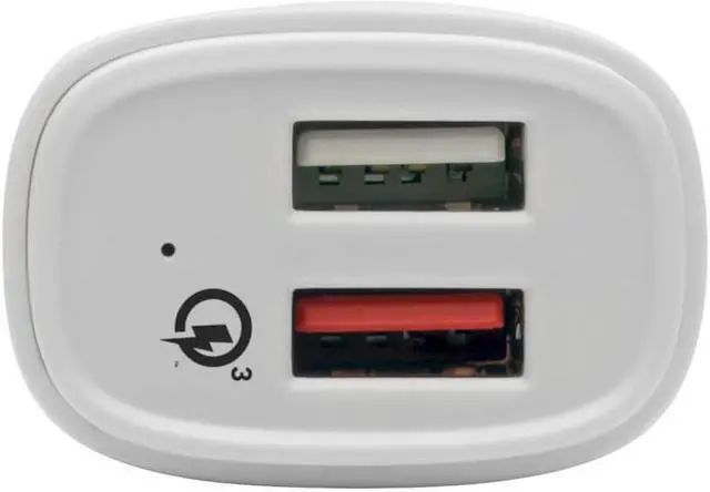 Alt view image 8 of 9 - Tripp Lite U280-C02-S-QC3U USB Car Charger, Quick Charge - Dual USB-A 3.0, UL 2089 Certified