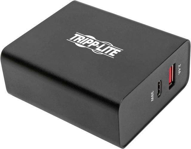 Alt view image 11 of 18 - USB WALL CHARGER DUAL PORT USB TYPE C & USB TYPE A W PD CHARGING