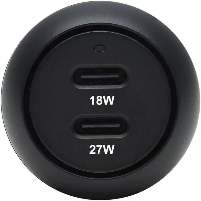 Alt view image 9 of 20 - Tripp Lite USB Dual-Port Car Charger Black U280C0245W2B