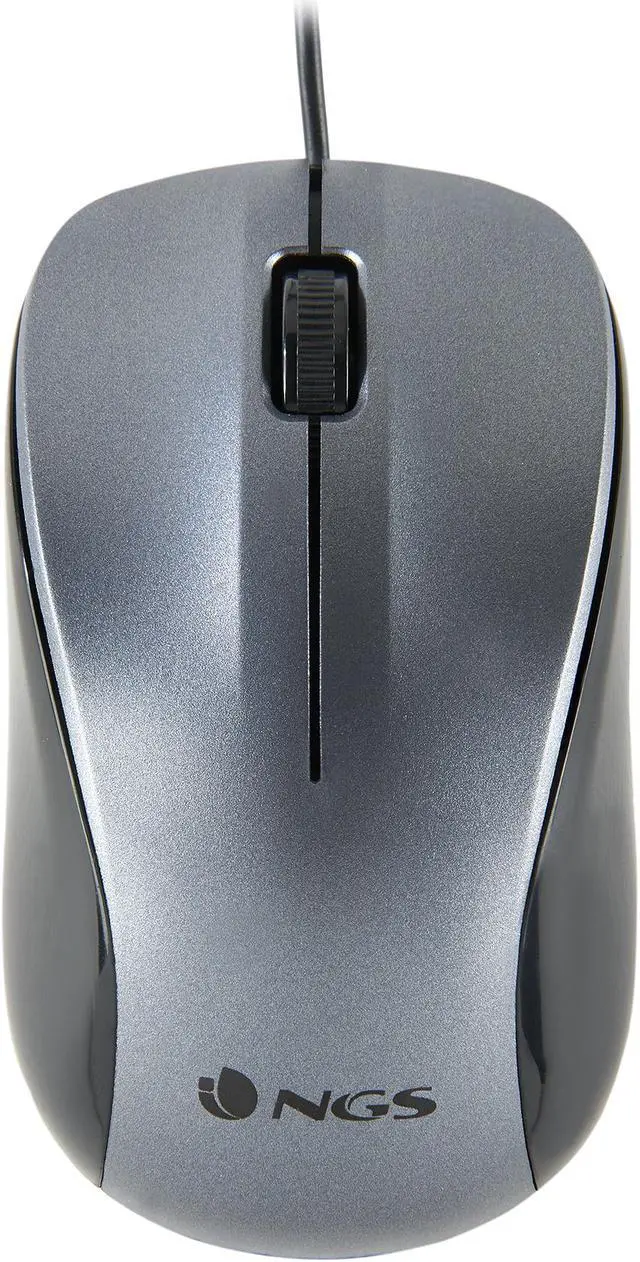 Main image of NGS Wired Optical Mouse 1200 DPI - Crew Grey