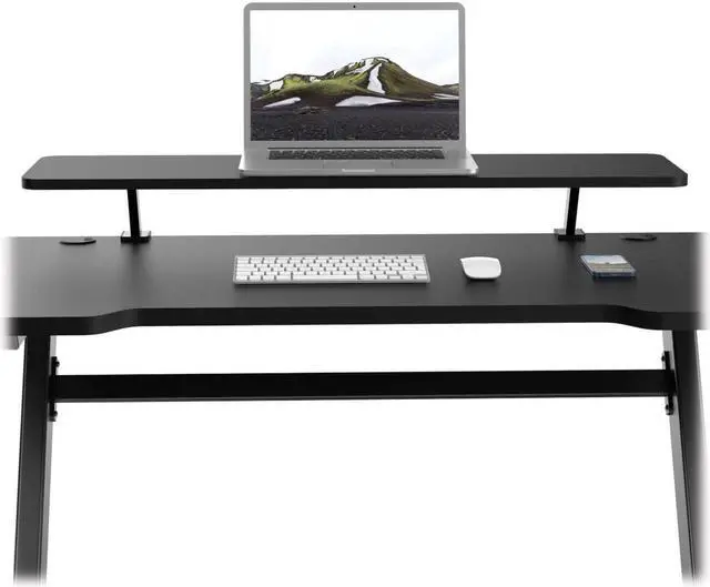 Alt view image 6 of 15 - Safe-IT Monitor Riser Clamp-On Antimicrobial Protection 39.4 in.