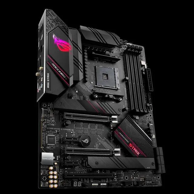 Alt view image 4 of 12 - ASUS ROG STRIX B550-E GAMING (90MB1470-M0EAY0) AM4 AMD B550 SATA 6Gb/s ATX AMD Motherboard