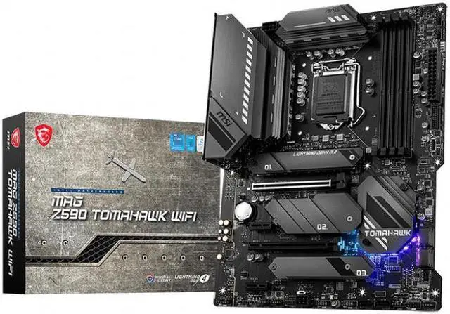 MSI MAG Z590 TOMAHAWK WIFI LGA 1200 ATX Intel Motherboard - Newegg.com