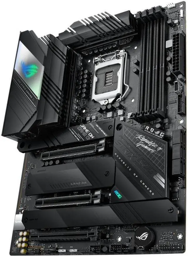 Alt view image 3 of 5 - ASUS ROG STRIX Z590-F GAMING WIFI (90MB1630-M0EAY0) LGA 1200 Intel Z590 SATA 6Gb/s ATX Intel Motherboard