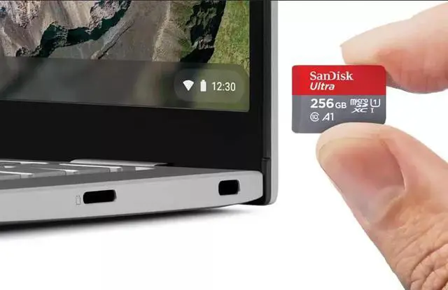 Alt view image 3 of 6 - SanDisk SDSQUA4-256G-GN6MN DJT 256GB 8pin microSDXC r120MB/s C10 U1 A1 UHS-I SanDisk Ultra microSDXC Memory Card w/out Adapter