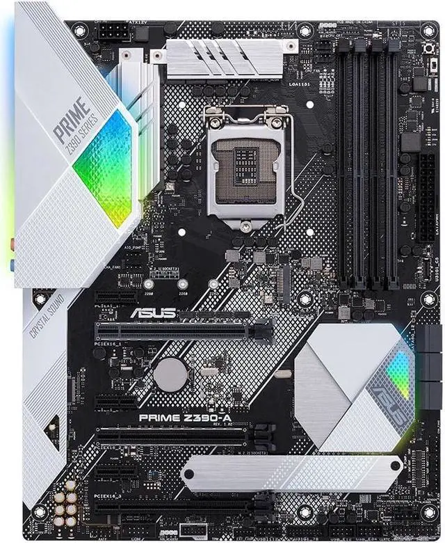 Alt view image 10 of 17 - ASUS Prime Z390-A LGA 1151 (300 Series) Intel Z390 SATA 6Gb/s ATX Intel Motherboard