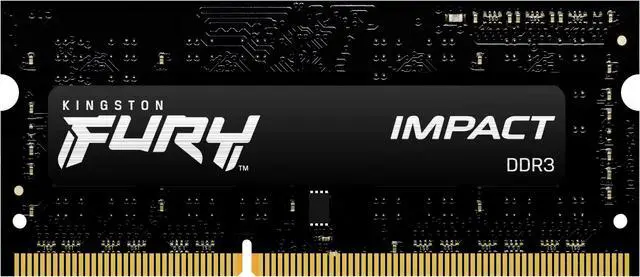 Alt view image 2 of 10 - 8GB Kingston Technology FURY Impact 1866MHz DDR3L SO-DIMM Memory Module (1 x 8GB)