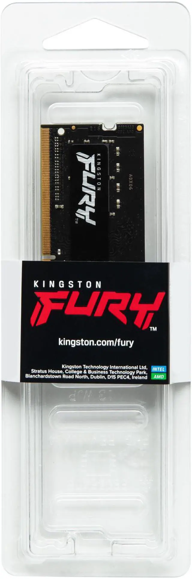 Alt view image 4 of 10 - 8GB Kingston Technology FURY Impact 1866MHz DDR3L SO-DIMM Memory Module (1 x 8GB)