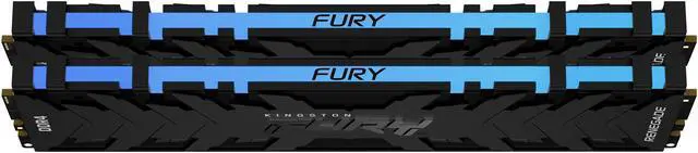 Alt view image 2 of 13 - Kingston Fury Renegade 16GB (2 x 8GB) 288-Pin PC RAM DDR4 3200 (PC4 25600) Desktop Memory Model KF432C16RBAK2/16