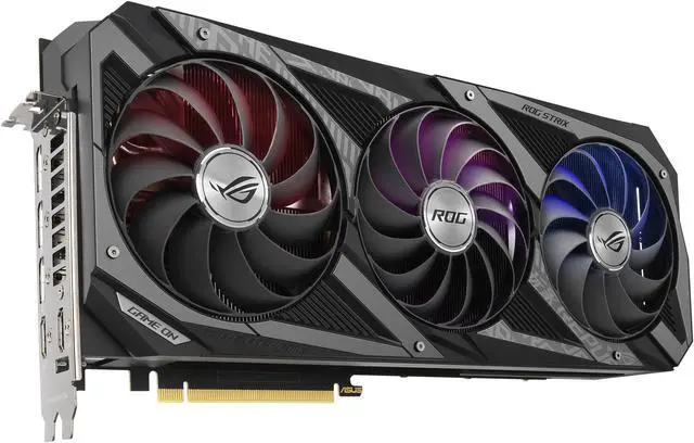 Alt view image 4 of 5 - ASUS ROG NVIDIA GeForce RTX 3070 Ti 8GB GDDR6X Graphics Card