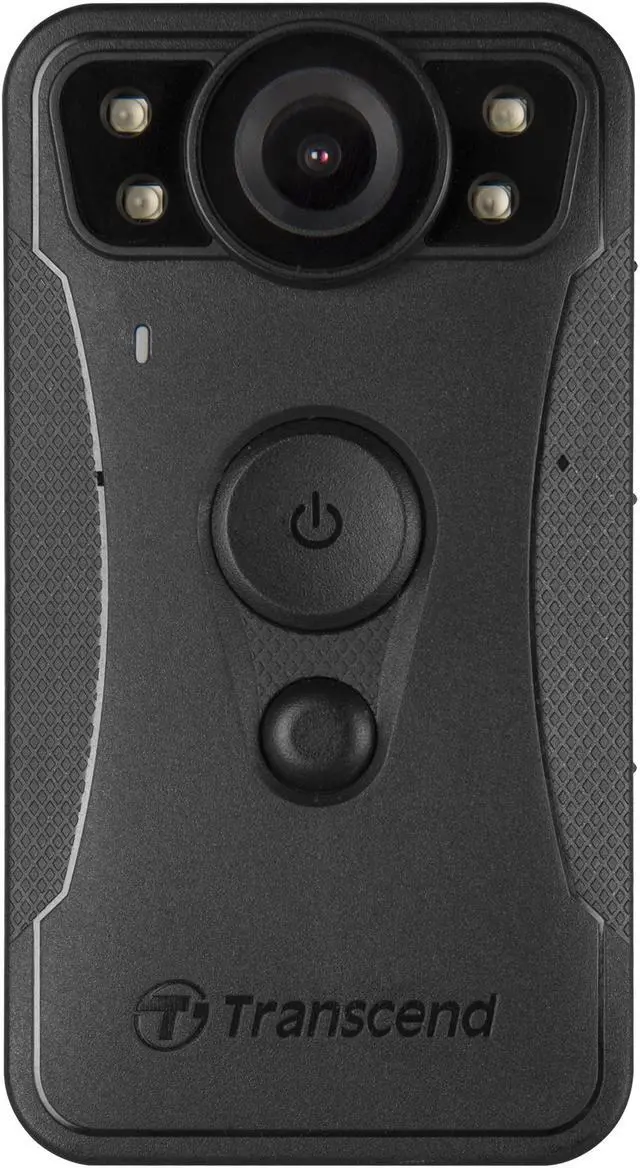 Alt view image 6 of 13 - Transcend DrivePro Body 30 1080P HD Water-Resistant Camera With Night Vision Recording
