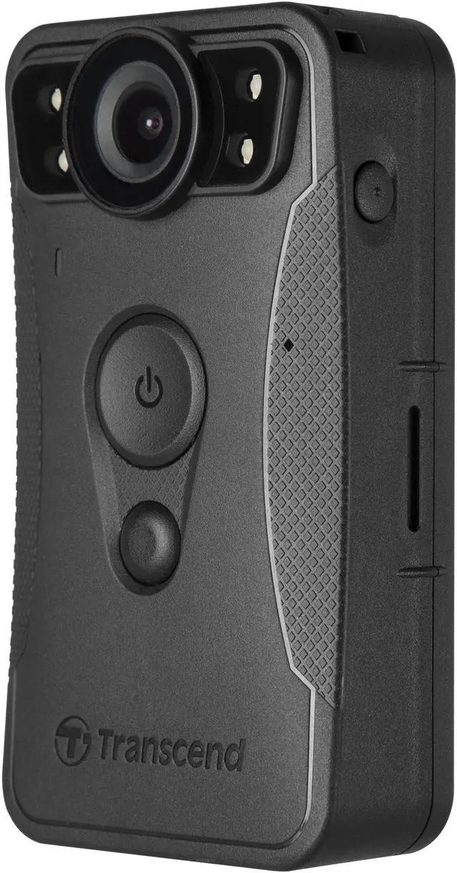 Alt view image 8 of 13 - Transcend DrivePro Body 30 1080P HD Water-Resistant Camera With Night Vision Recording