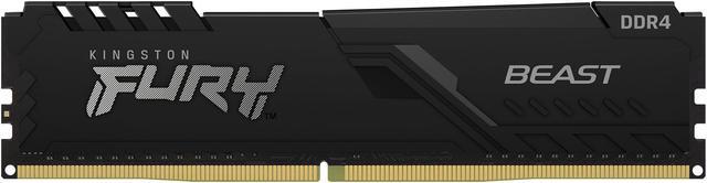 Alt view image 3 of 12 - Kingston FURY Beast 64GB (2 x 32GB) DDR4 3600 (PC4 28800) Memory (Desktop Memory) Model KF436C18BBK2/64