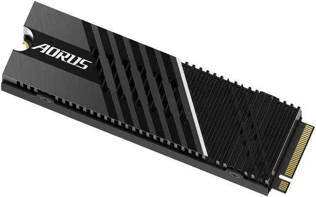 Alt view image 3 of 5 - GIGABYTE AORUS Gen4 7000s M.2 2280 1TB PCI-Express 4.0 x4, NVMe 1.4 3D TLC Internal Solid State Drive (SSD) GP-AG70S1TB
