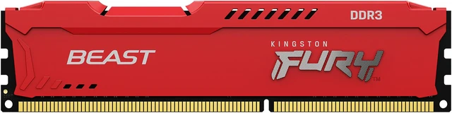 Main image of 4GB Kingston Technology FURY Beast 1866MHz DDR3 Memory Module (1 x 4GB) - Red