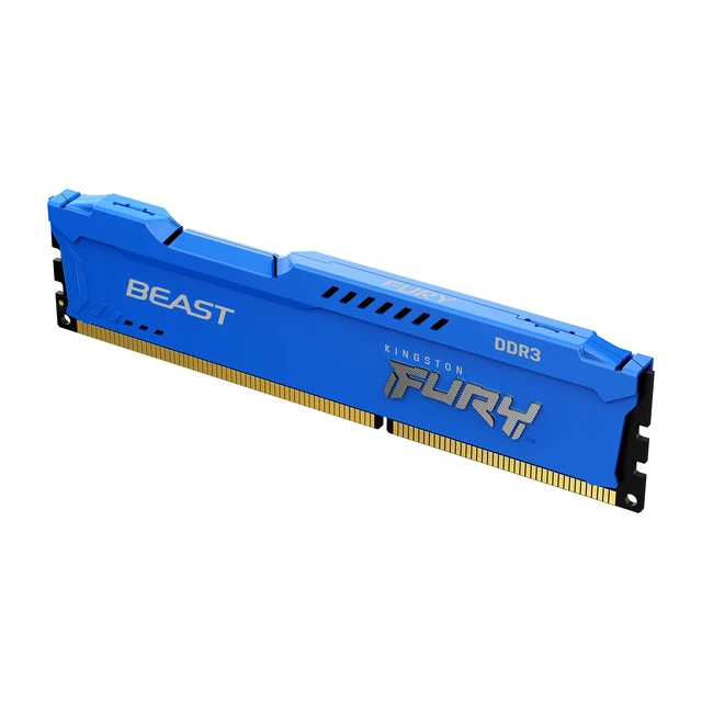 Alt view image 2 of 6 - 4GB Kingston Technology FURY Beast 1866MHz DDR3 Memory Module (1 x 4GB) - Blue