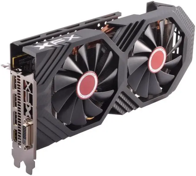 Alt view image 8 of 16 - XFX Radeon RX 580 8GB DDR5 PCI Express 3.0 CrossFireX Support Graphics Card RX-580P8DFD6