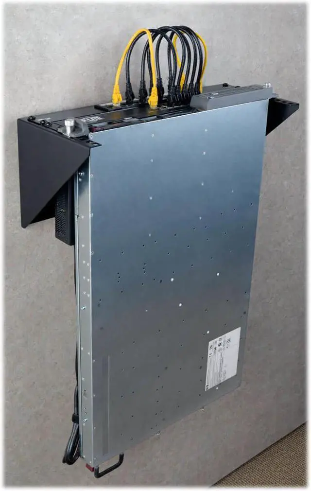Alt view image 10 of 19 - 4U VERTICAL RACK BRACKET FOR