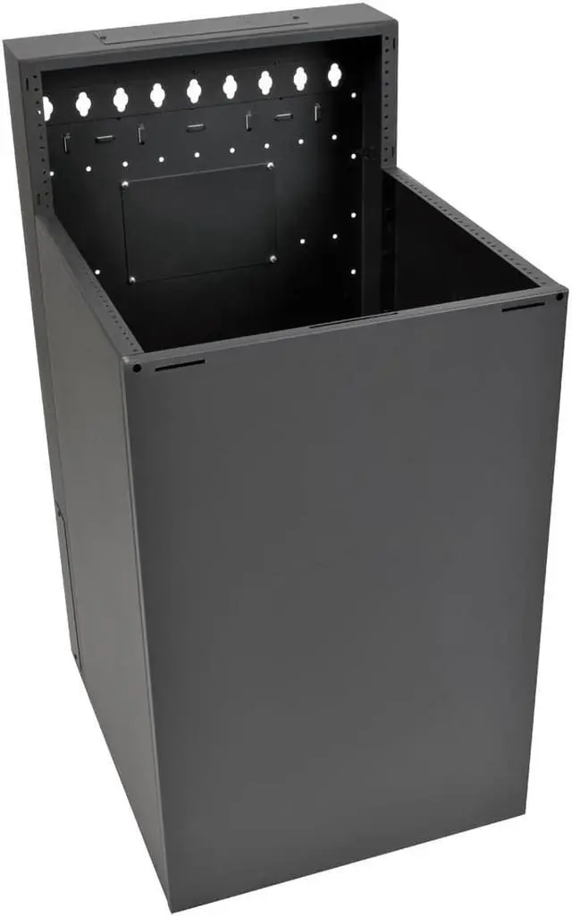 Alt view image 8 of 14 - TRIPP LITE SRWF16U38 16U WALLMOUNT LOW PROFILE VERTICAL RACK ENCLOSURE SERVER CABINET