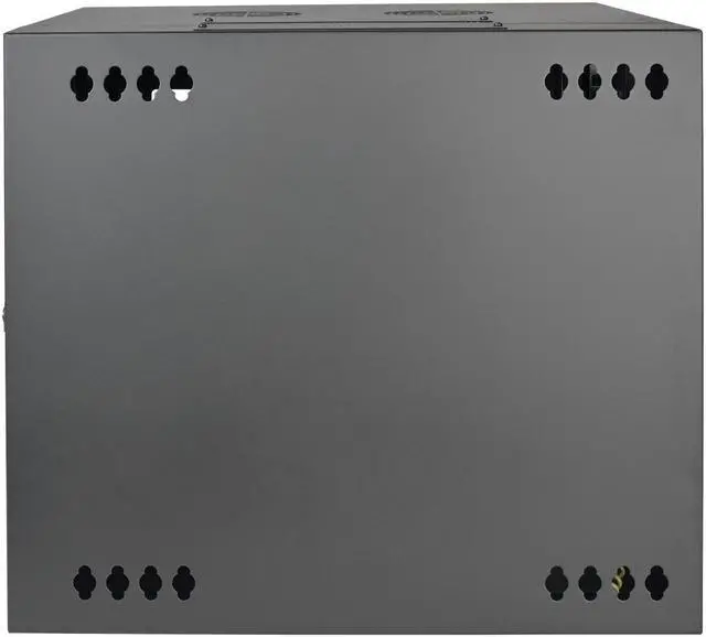 Alt view image 7 of 20 - Tripp Lite 10U Wall-Mount Rack Enclosure Server Cabinet, Hinged Back, Clear Acrylic Window (SRW10USG)