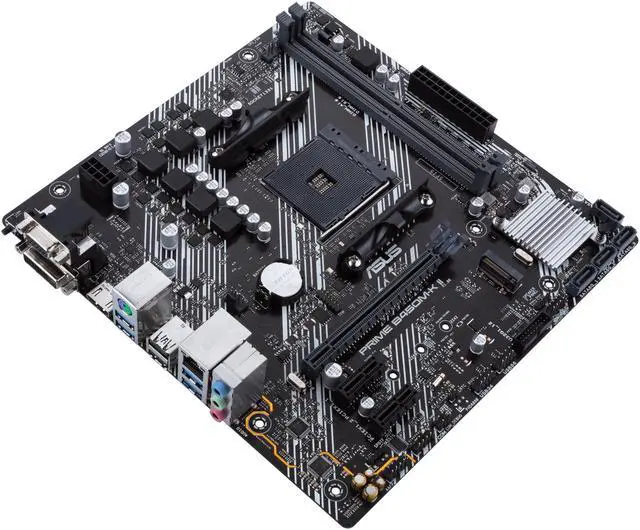 Alt view image 16 of 20 - ASUS PRIME B450M-K II (90MB1600-M0EAY0) AM4 AMD B450 SATA 6Gb/s Micro ATX AMD Motherboard