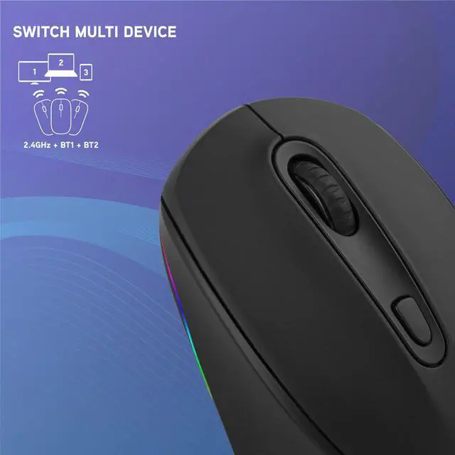 Alt view image 5 of 5 - NGS Wireless Rechargeable Mouse - Smog-RB