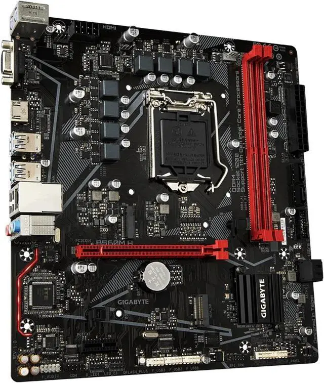 Alt view image 5 of 8 - GIGABYTE B560M H LGA 1200 Intel B560 SATA 6Gb/s Micro ATX Intel Motherboard