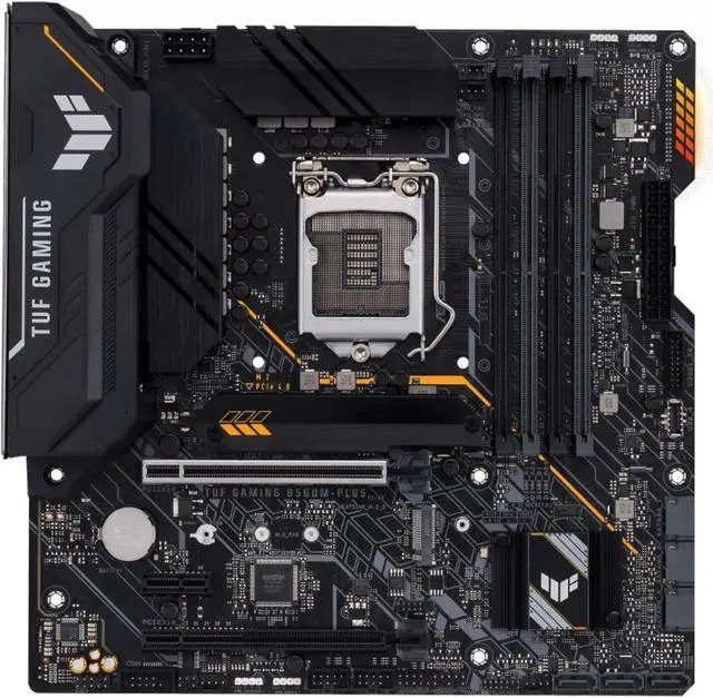 Main image of ASUS TUF GAMING B560M-PLUS LGA 1200 Intel B560 SATA 6Gb/s Micro ATX Intel Motherboard