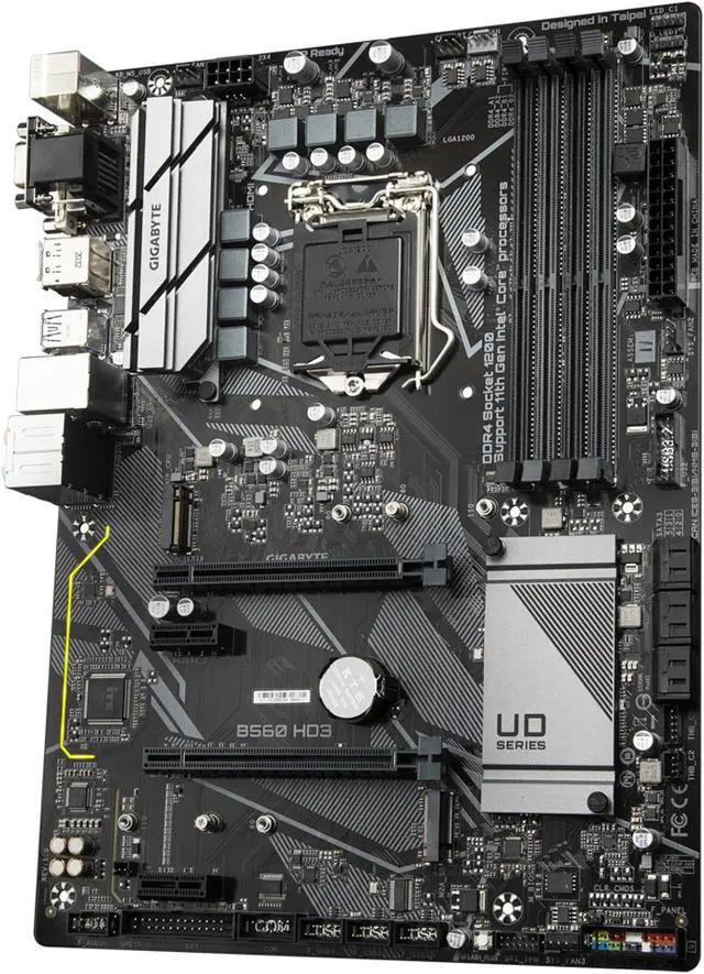 Alt view image 6 of 9 - GIGABYTE B560 HD3 LGA 1200 Intel B560 ATX Intel Motherboard