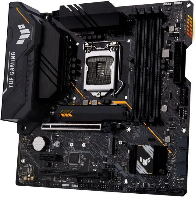 Alt view image 3 of 5 - ASUS TUF GAMING B560M-PLUS LGA 1200 Intel B560 SATA 6Gb/s Micro ATX Intel Motherboard