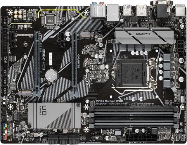 Alt view image 5 of 9 - GIGABYTE B560 HD3 LGA 1200 Intel B560 ATX Intel Motherboard