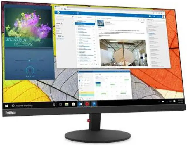 Alt view image 17 of 20 - Lenovo ThinkVision S27q-10 27-inch QHD LED Backlit LCD Monitor