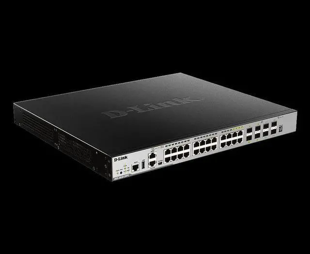 Alt view image 7 of 12 - D-LINK BUSINESS PRODUCTS SOLUTIONS DGS-3630-28PC/SI 24PORT MANAGED L3 POE SWITCH