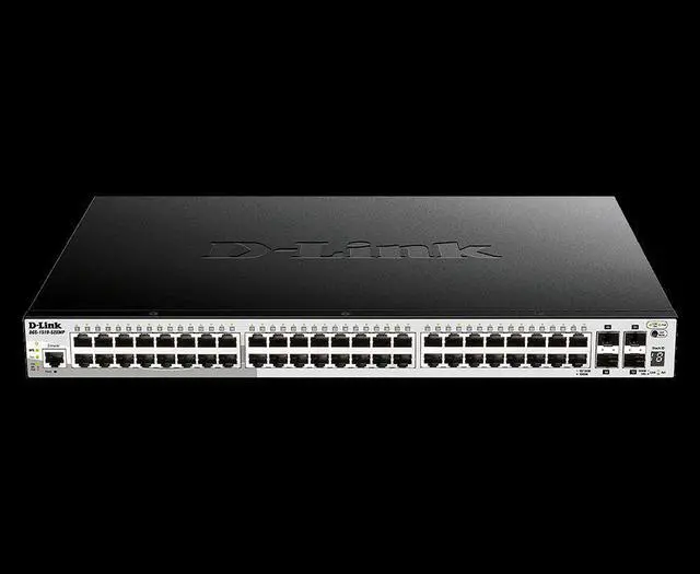 Alt view image 6 of 17 - D-Link DGS-1510-52X Ethernet Switch