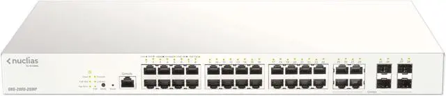 Alt view image 4 of 11 - D-Link 28-Port Nuclias Cloud-Managed PoE Switch