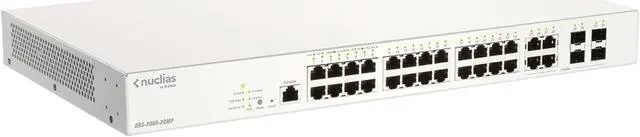 Alt view image 5 of 11 - D-Link 28-Port Nuclias Cloud-Managed PoE Switch