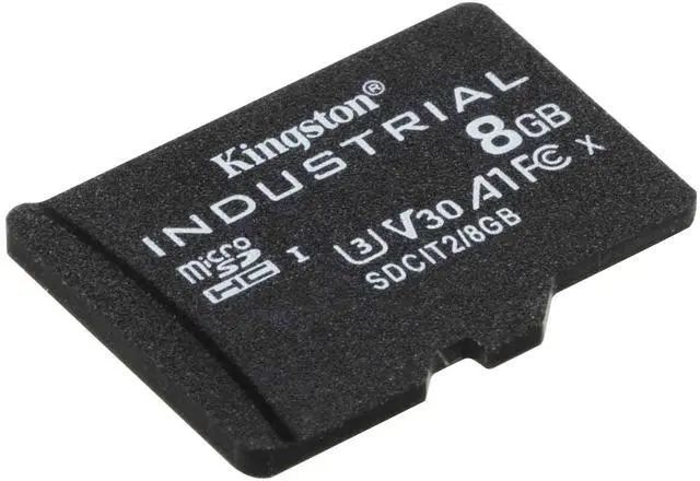 Alt view image 2 of 8 - 8GB Kingston Technology Industrial Micro SDHC UHS-I Class 10 Memory Card
