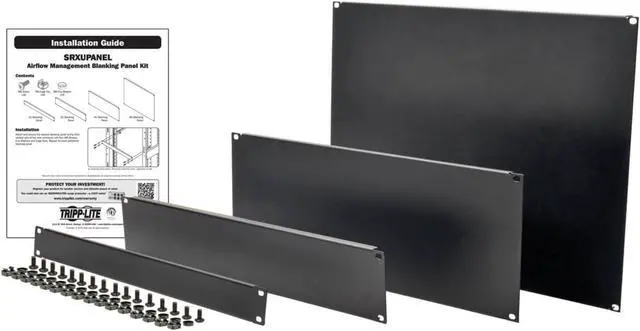 Alt view image 11 of 17 - TRIPP LITE SRXUPANEL Blanking Panel Kit, 4 Pieces