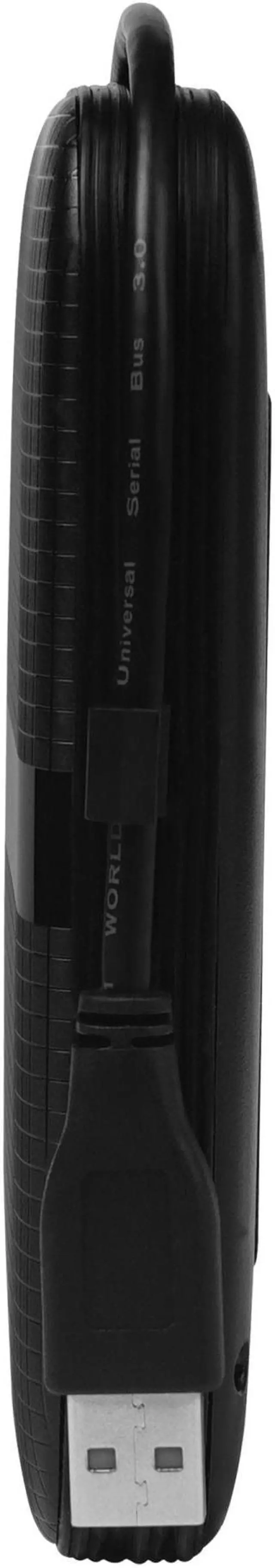 Alt view image 3 of 4 - 4TB Silicon Power Armor A60 Shockproof Portable Hard Drive - USB3.2 - All-Black Edition