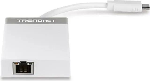 Alt view image 9 of 14 - TRENDnet USB C to Ethernet Gigabit Adapter, TUC-ETGH3, Compact USB Type C Hub, 3 x USB 3.0 Ports, 1 x RJ-45 Gigabit Ethernet Port, Windows and Mac Compatible, White